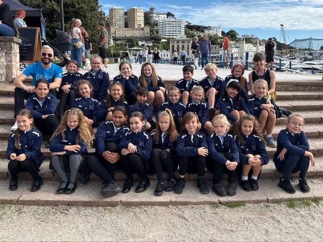 Mental Health Ambassadors at the Baton of Hope event, October 2025