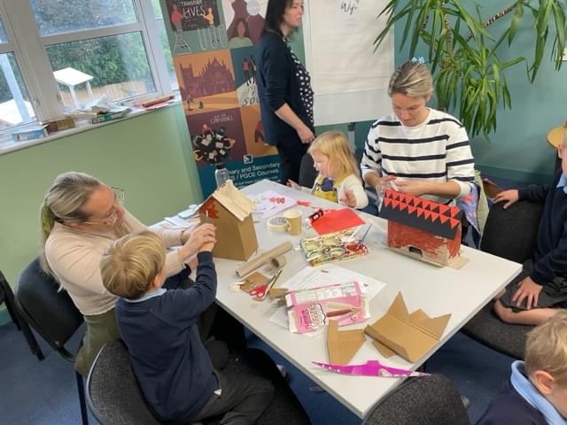 Parents with pupils at INSITE event